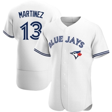 Men's Toronto Blue Jays Buck Martinez White Home Jersey - Authentic