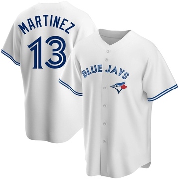 Men's Toronto Blue Jays Buck Martinez White Home Jersey - Replica