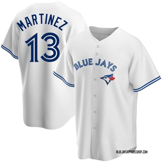 Men's Toronto Blue Jays Buck Martinez White Home Jersey - Replica