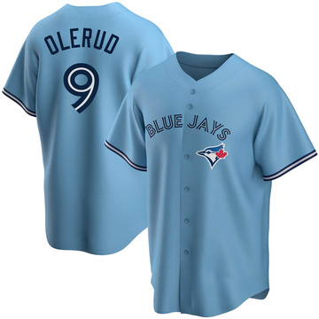 Men's Toronto Blue Jays John Olerud Blue Powder Alternate Jersey - Replica