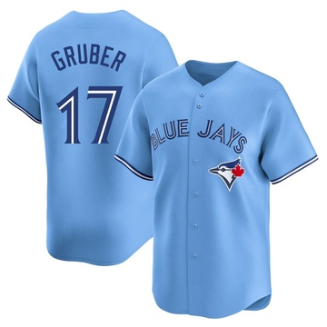 Men's Toronto Blue Jays Kelly Gruber Blue Powder Alternate Jersey - Limited