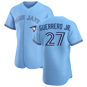 Men's Toronto Blue Jays Vladimir Guerrero Jr. Blue Powder Alternate Jersey - Authentic