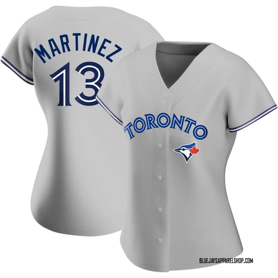 Women's Toronto Blue Jays Buck Martinez Gray Road Jersey - Replica