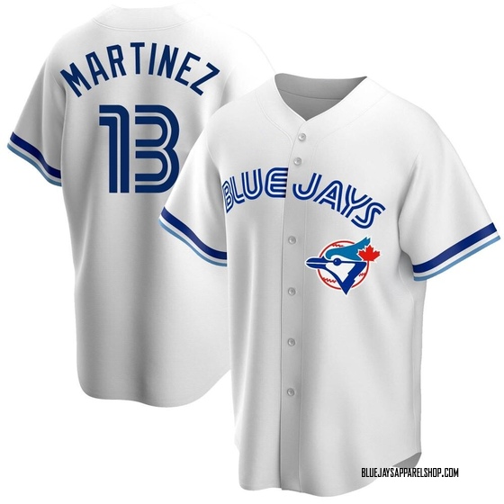 Youth Toronto Blue Jays Buck Martinez White Home Cooperstown Collection Jersey - Replica