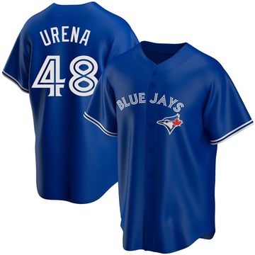 Youth Toronto Blue Jays Jose Urena Royal Alternate Jersey - Replica